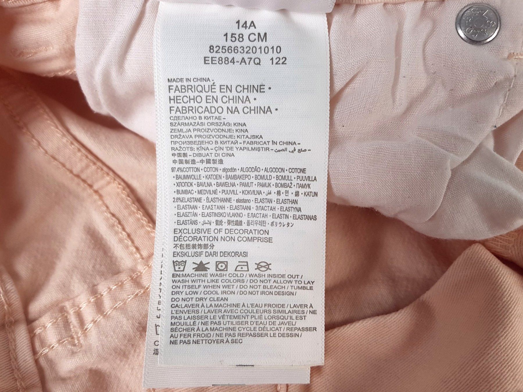 Levi's Pantaloni: LEVIS Girlfriend Short Gr. 158 – Usato da Suhr venduto da Restwert_Suhr 6