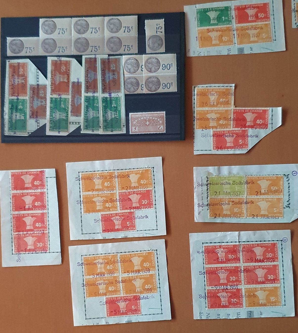 Tutti i francobolli: Lot Stempel Marken – Usato da Kreuzlingen venduto da Rschweiz1 1