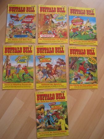 Buffalo Bill Bastei   Comic  LOT S