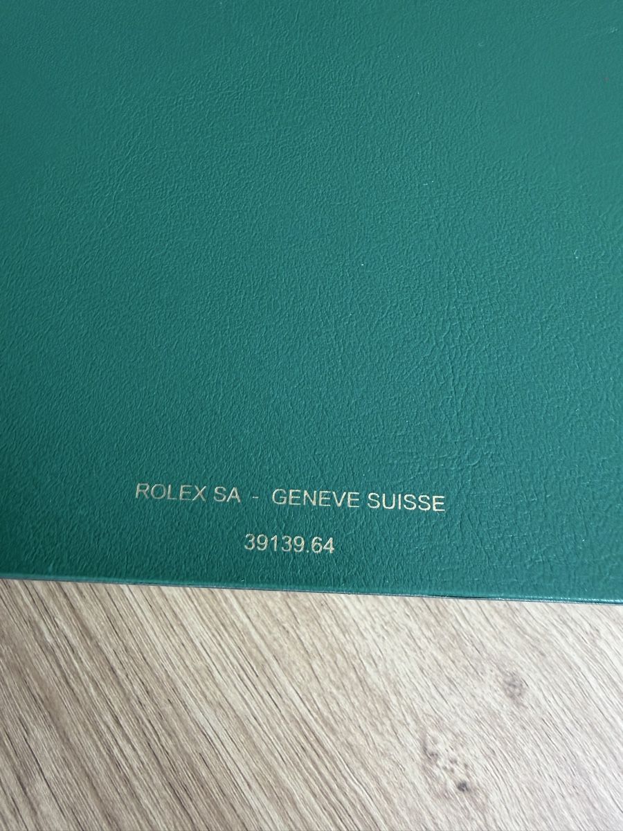 Uhrenboxen: Authentic Rolex Watch Box - Green, Genuine, Pre-Owned – Gebraucht aus Engelburg von Galena92 4
