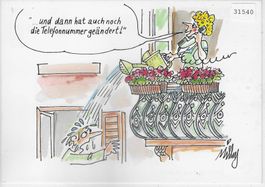 PTT Neue Telefonummer Dienstpostkarte 46