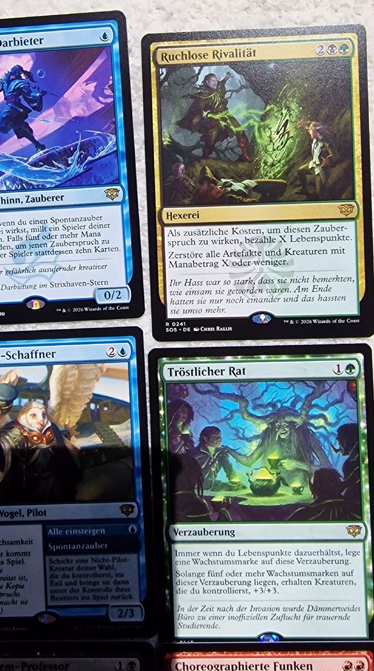 Magic The Gathering Carte collezionabili: MTG 10x Rare Paket Borderless &Foil DE – Nuovo e nell'imballaggio originale da Mauren venduto da Karnickel81 1