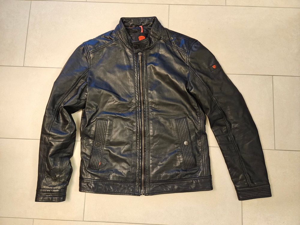Wunderbar Lederjacke Herren Strellson Ebenbild