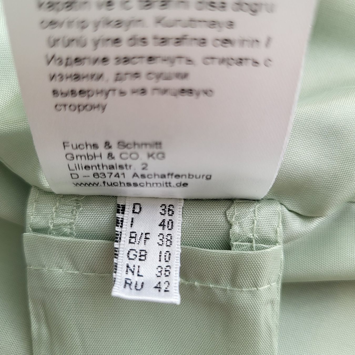Fuchs Schmitt Giacche: Fuchs Schmitt oversize Jacke gr.36 – Nuovo (secondo la descrizione) da Grüsch venduto da zottli26 5