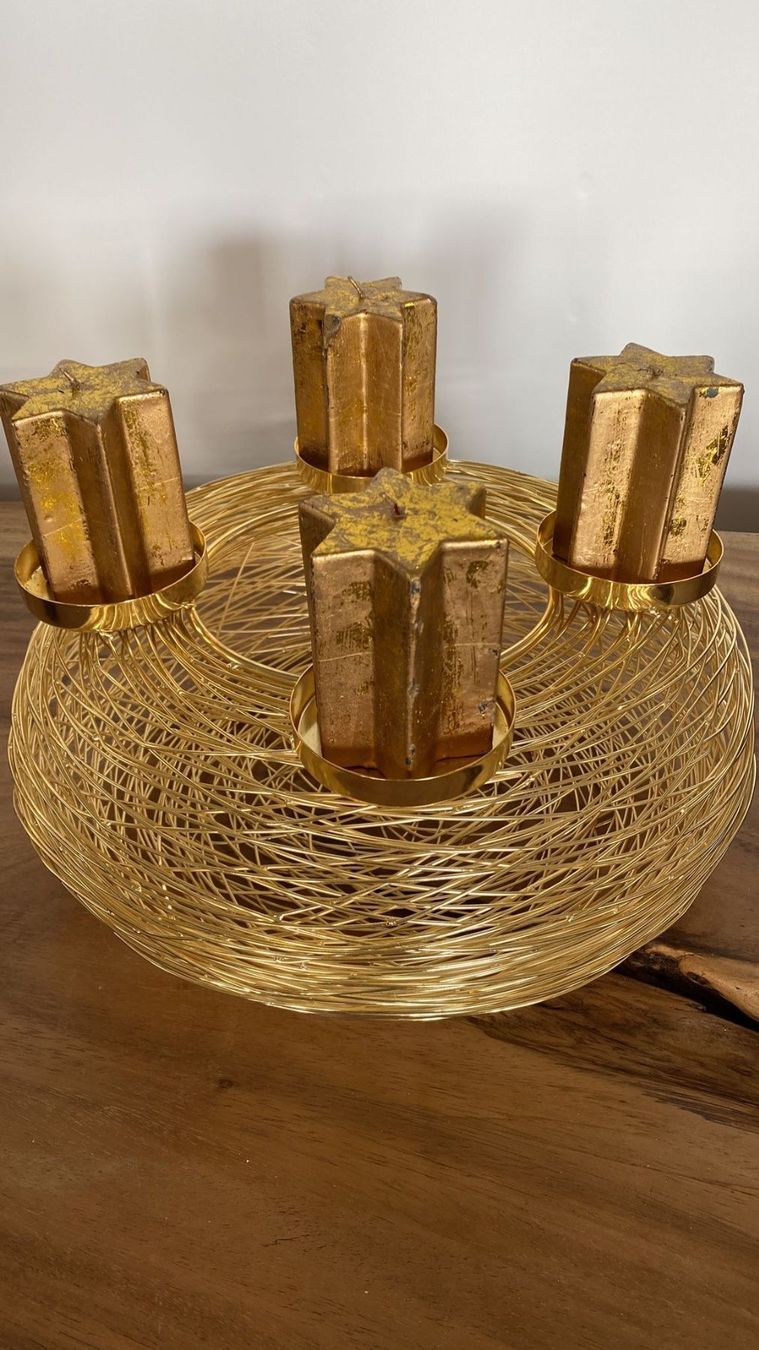 Toutes les décorations: Adventskranz gold, – D'occasion à Dagmersellen par Arcticsnow2017