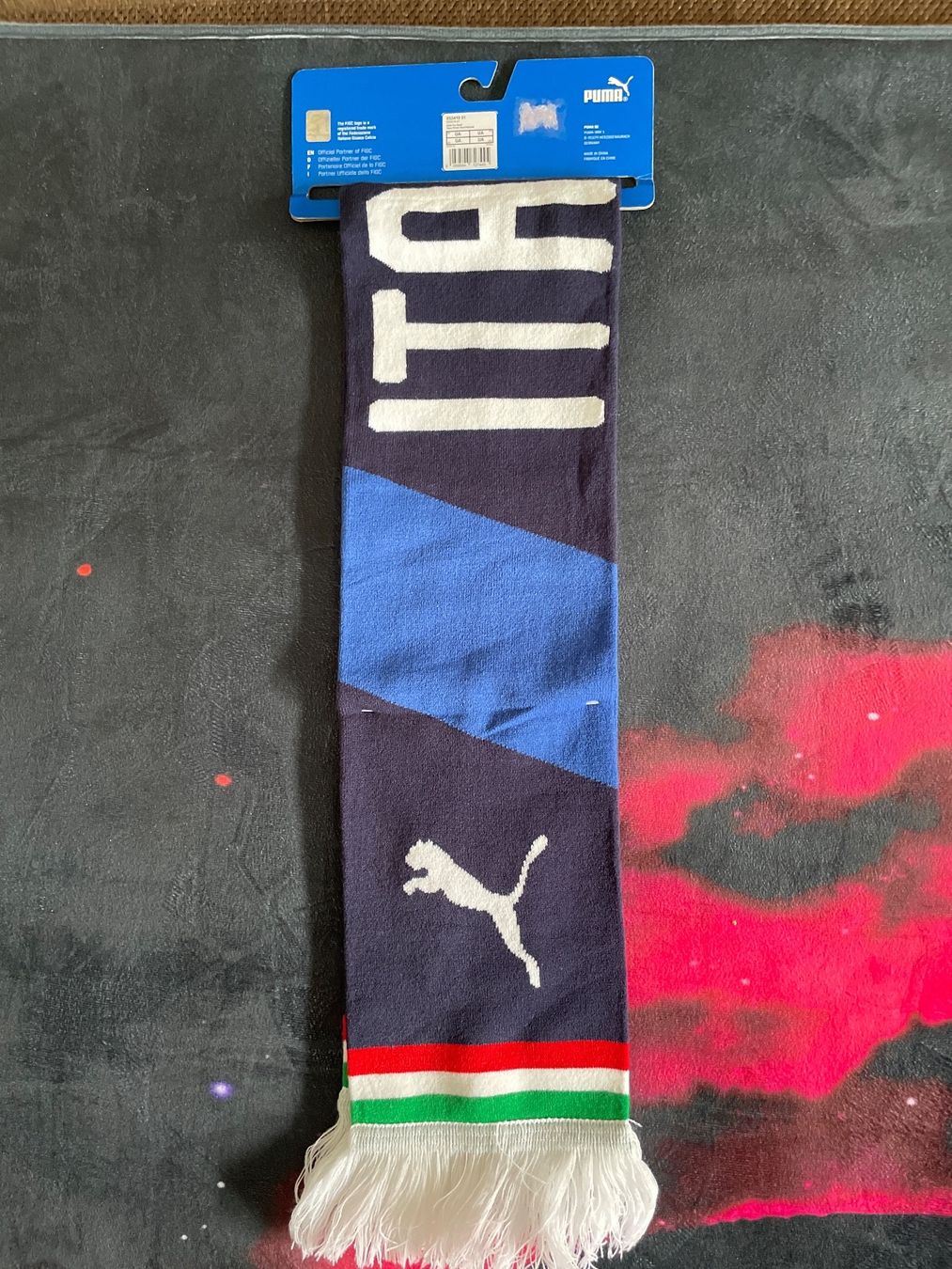 Puma Foulard & Sciarpe: Italia Fanschal Puma – Nuovo (secondo la descrizione) da Olten venduto da framos65 1
