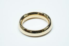 Massiver 18k Goldring