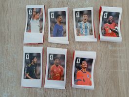 7 verschiedene Coca Cola Sticker WM 2026
