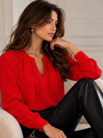 Marccain Bluse, Gr. M,korallfarben-komplett neu!