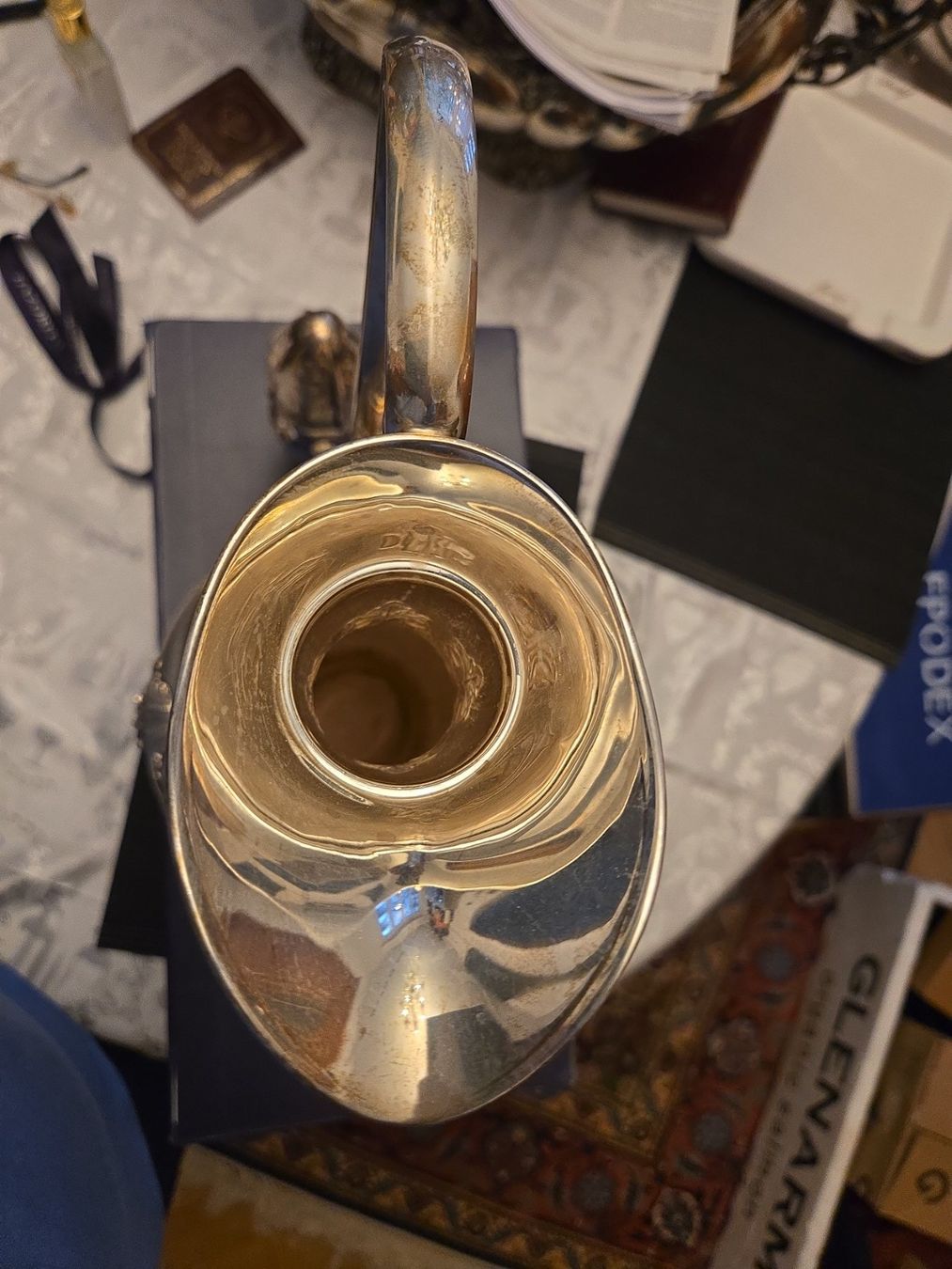 Caraffe: Hazorfim Benedetti Wein Karaffe .Sterling 925 – Usato da Zürich venduto da mistralissimo 8