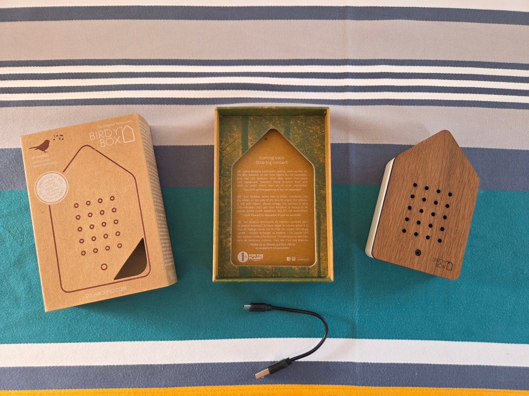Tutte le decorazioni: Relaxound Birdybox Zwitscherbox – Usato da Wettingen venduto da bsoubelet