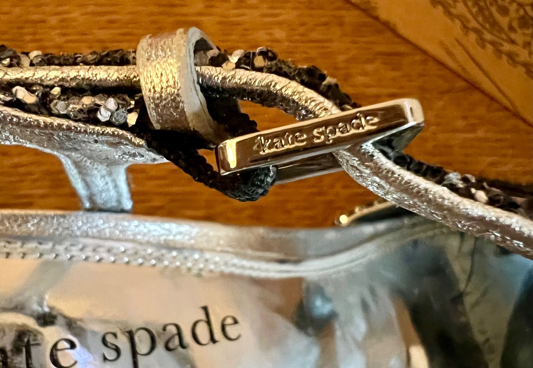 Kate Spade Scarpe da donna: Kate Spade Glitter Bow Miya Platform Sandals - Size 8.5 – Usato da Zürich venduto da FT_Zurich 7