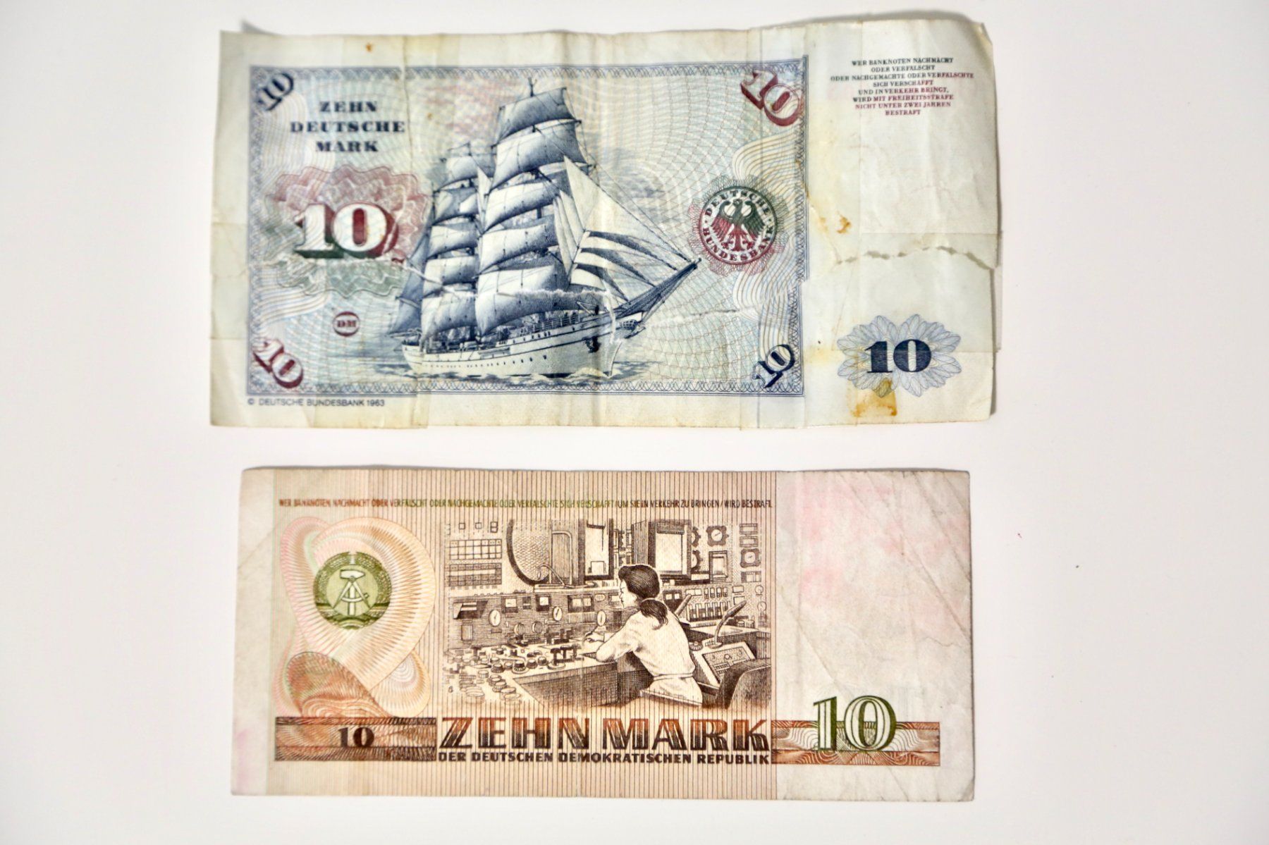 Banconote: Alte 10 Mark Noten – Usato da Reinach BL venduto da Han-Numismatik 1