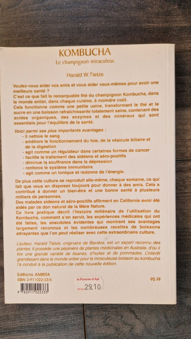 Bücher: Livre sur le Kompucha – Neu (gemäss Beschreibung) aus Ste-Croix von Sporchet 1