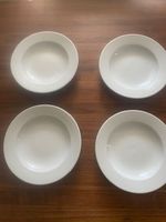 LANGENTHAL SUPPENTELLER VINTAGE 70ER IN WEISS 4 STUECK