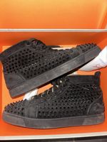 Christian Louboutin Sneakers Schwarz Grösse 45 mit Nieten
