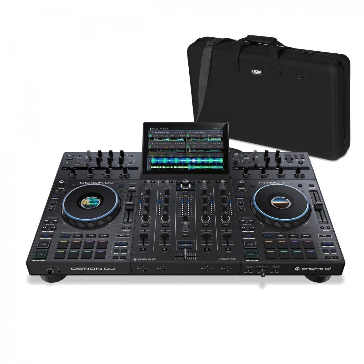 Denon Console di mixaggio: Denon DJ Prime 4+ mit Trage-/Schutztasche – Usato da Zürich venduto da nstoec 5