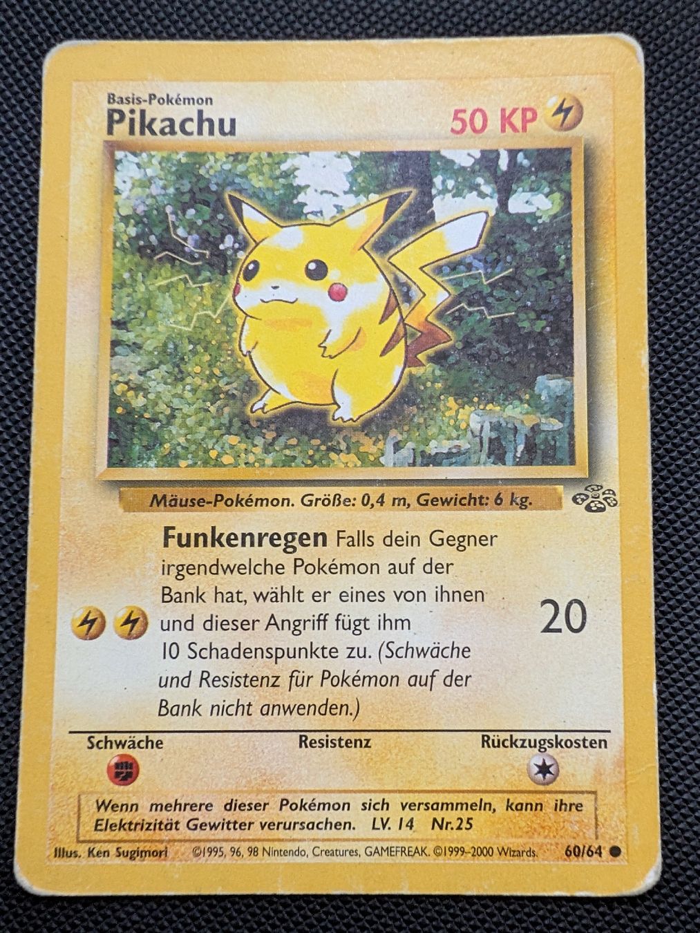 Pokémon Carte collezionabili: Pikachu (LV. 14)  – Usato da Märstetten venduto da eri_9lt8