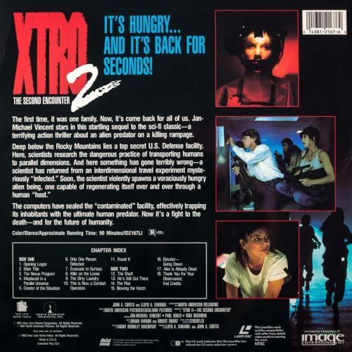 Tutti i DVDs: [Laserdisc] Xtro 2: The Second Encounter – Usato da Rheinfelden venduto da Burzelchen 1