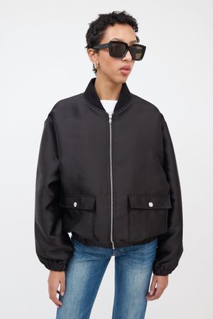 Sandro Bomber Jacke, Schwarz, Top Zustand, Grösse M