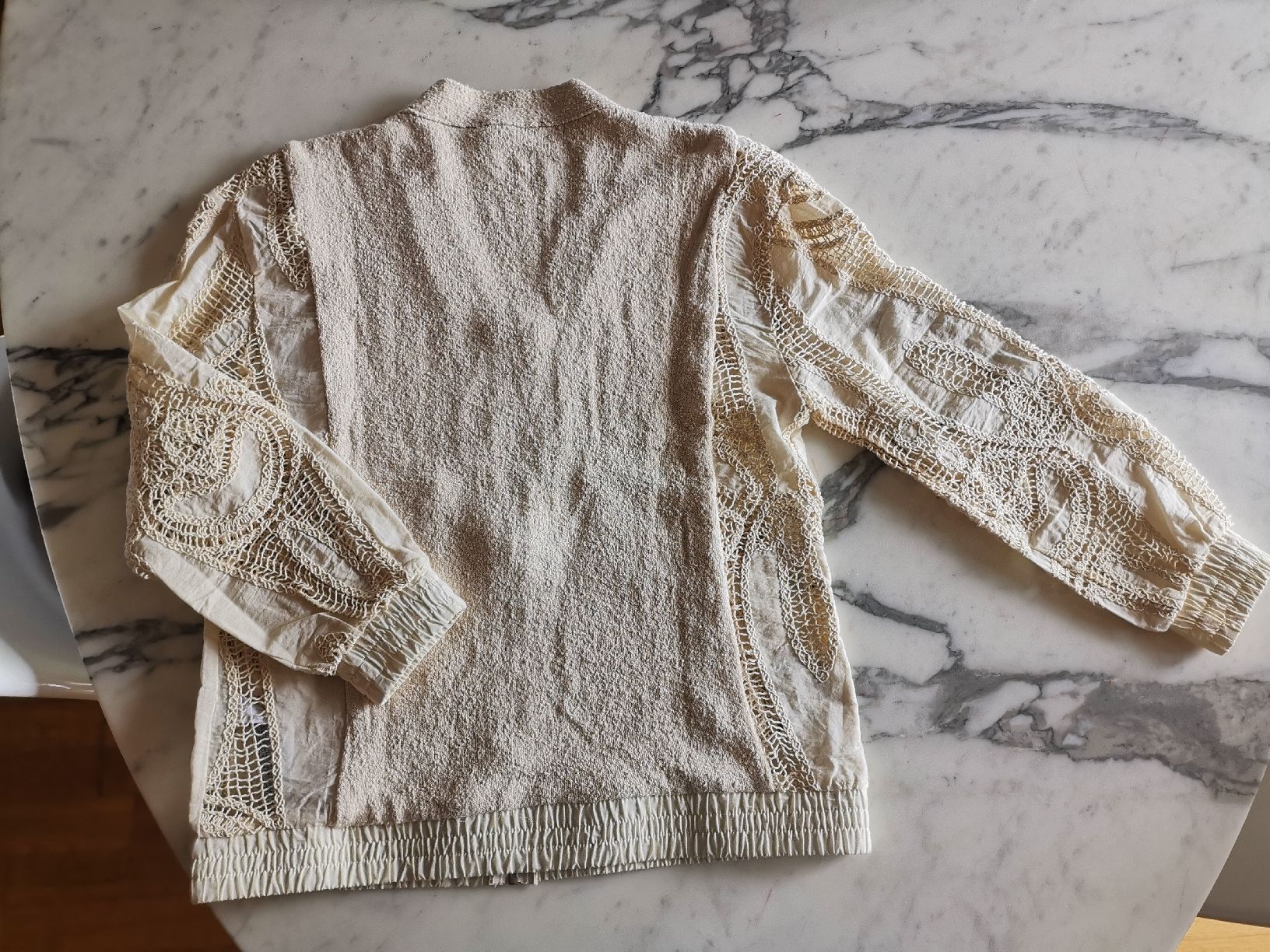 Zara Giacche: Zara Strickjacke, Häkel, Boho, ungetragen – Nuovo (secondo la descrizione) da Uerikon venduto da pink_flamingo 1