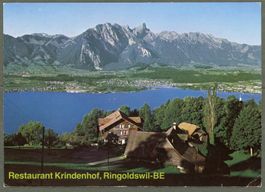 AK col Ringoldswil BE Restaurant Krindenhof ≈ 1979 