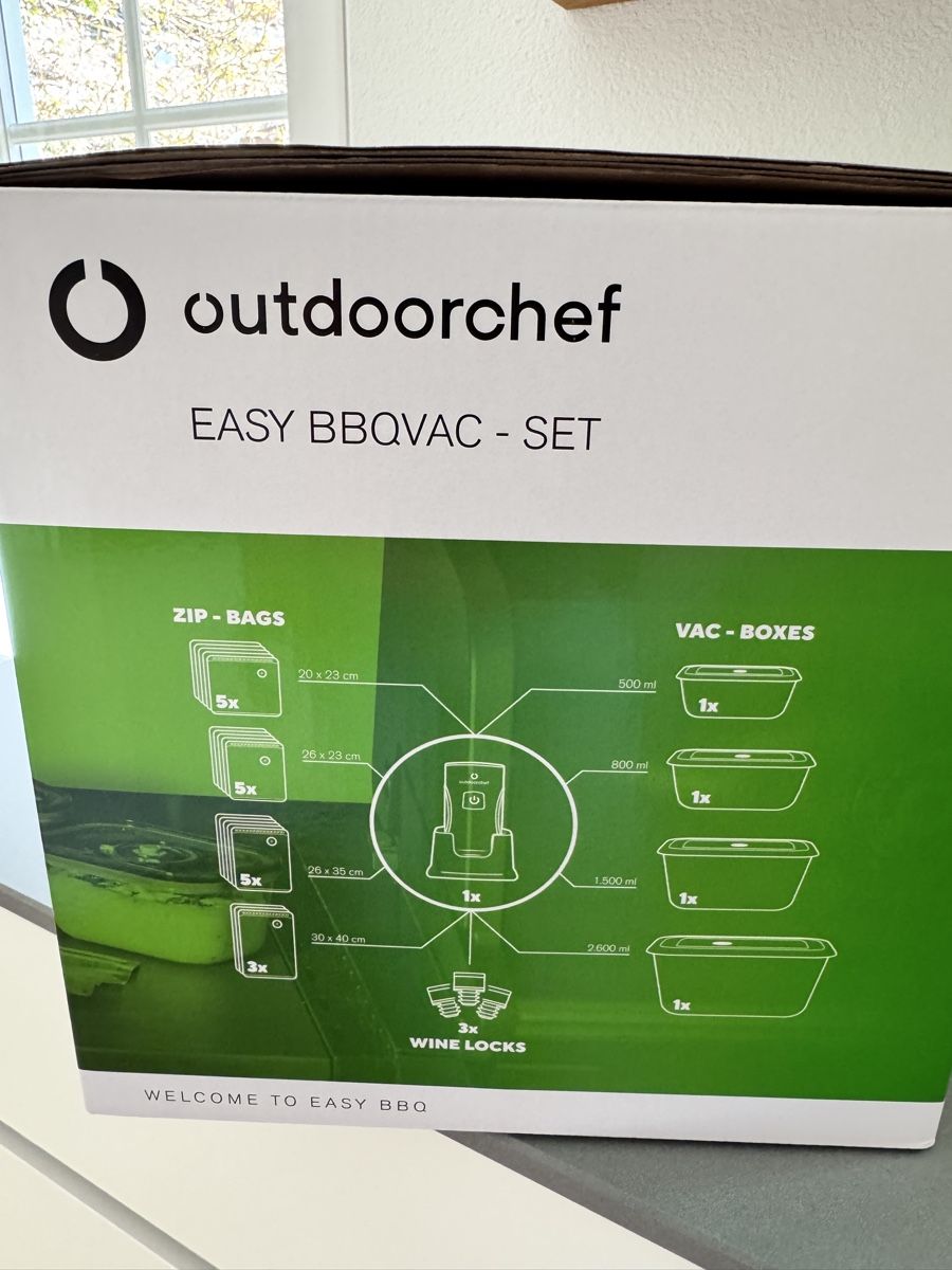 Outdoorchef Appareils de cuisine: Outdoorchef Easy BBQ Vac Set NEU – Neuf avec emballage d'origine à Starrkirch-Wil par Tigerlili1 1