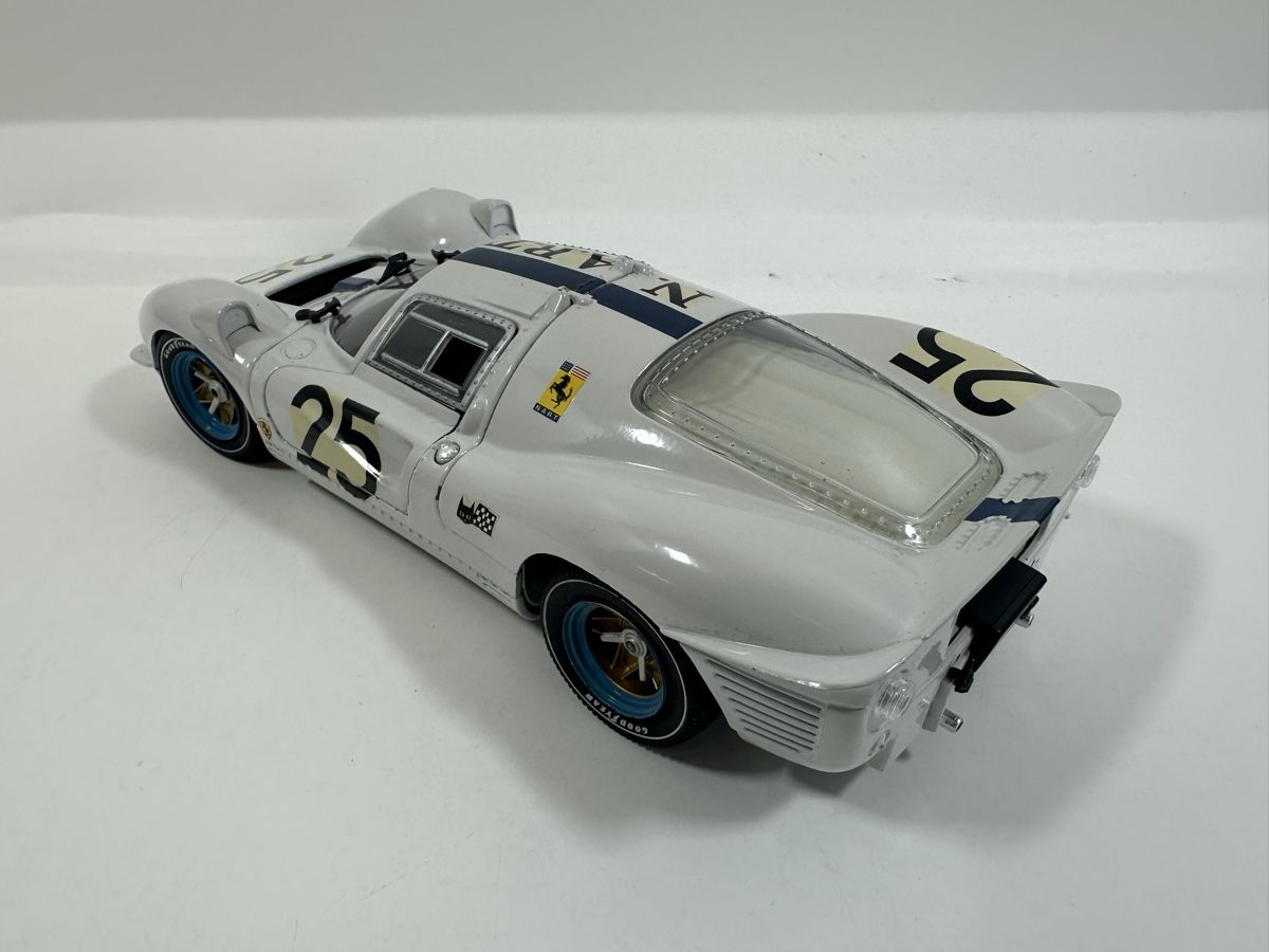 Jouef Modellini d'auto: Ferrari 330 P4 1:18, weiss, Racing, JOUEF EVOLUTION – Usato da Zofingen venduto da rf9_x2xt 4