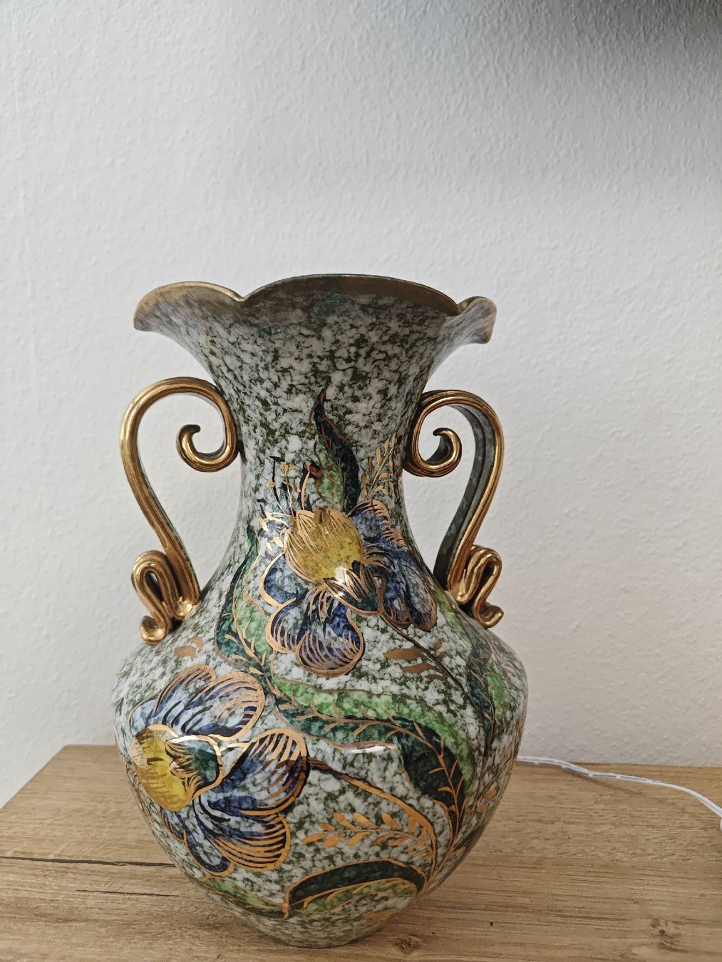 Vasi & Recipienti: goldverzierte Vase – Usato da Zürich venduto da pamiciri