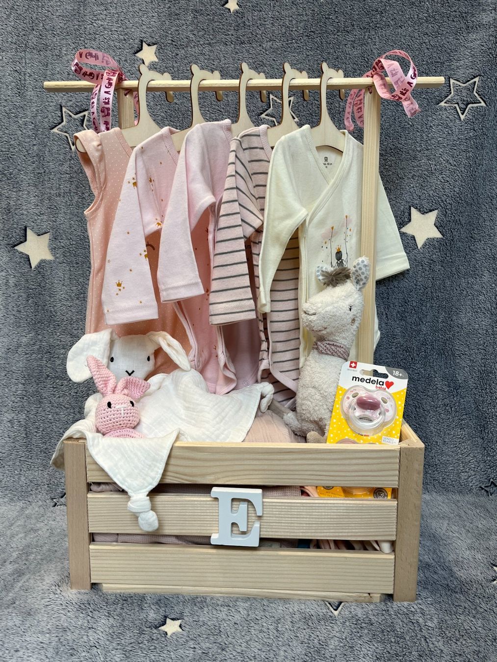 Tutte le decorazioni: Personalisierter Baby Geschenkkorb – Nuovo e nell'imballaggio originale da Safnern venduto da ROEDGM