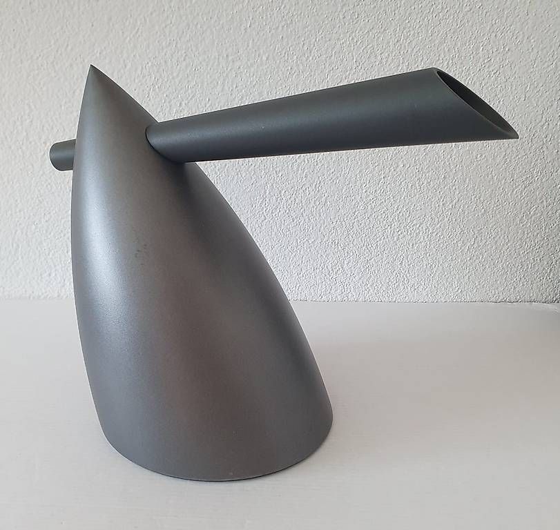 Alessi Bollitori: Alessi/Starck - Wasserkessel 'Hot Bertaa' anthrazit - 1987 – Usato da Rebstein venduto da big_sleeper 2