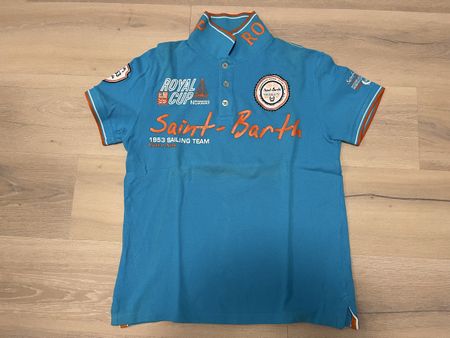 Poloshirt Geographical Norway türkis L neu