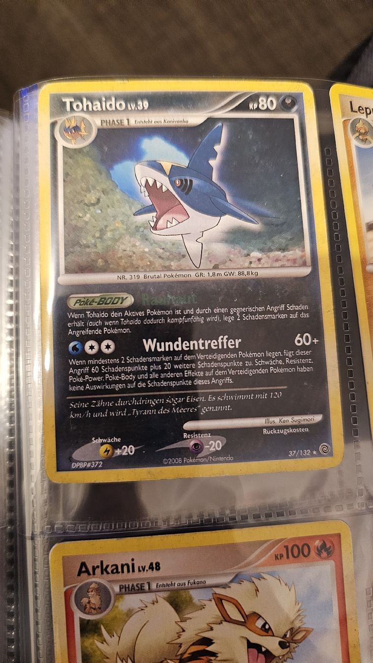 Pokémon Carte collezionabili: Tohaido  Pokemon Karte - – Usato da suhr venduto da m1a1