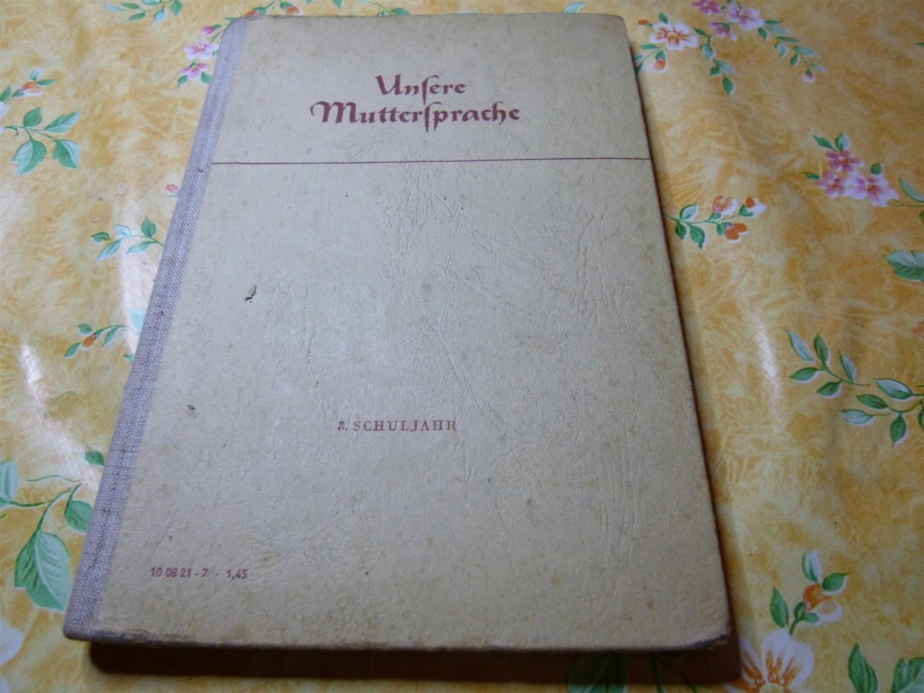 Libri: Unsere-Muttersprache-Klasse8 Lehrer Studium Uni  Lehrer DDR – Usato da Luzern venduto da leseratte24