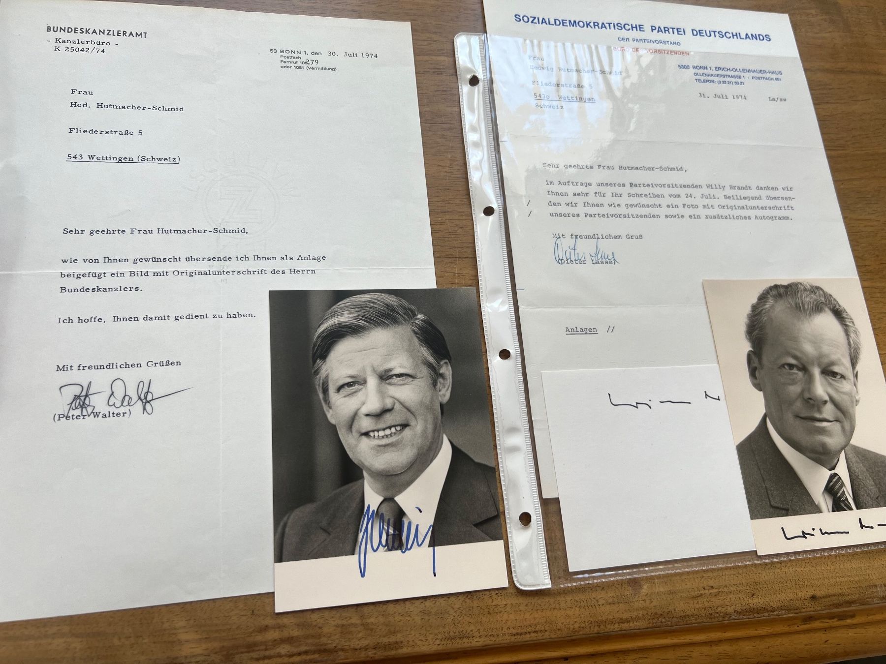 Autografi: Verschiedene Autogramme 302 – Usato da Glattfelden venduto da maa_qcj8