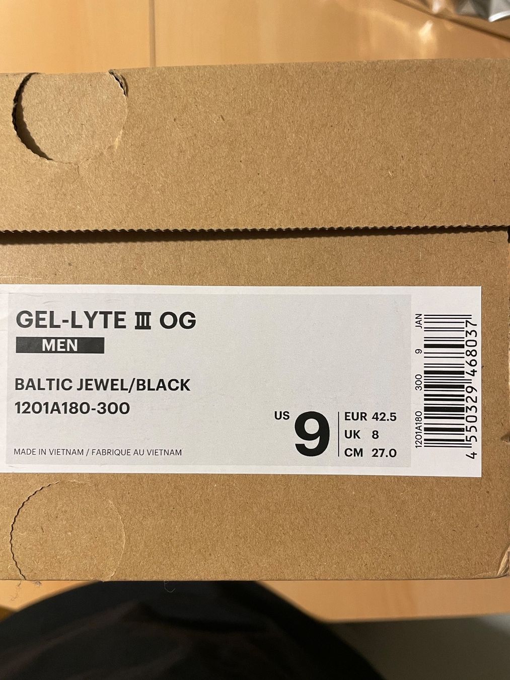 Asics Scarpe da uomo: Asics Gel-Lyte 3 OG – Nuovo e nell'imballaggio originale da Ittigen venduto da saa_8kfv 1