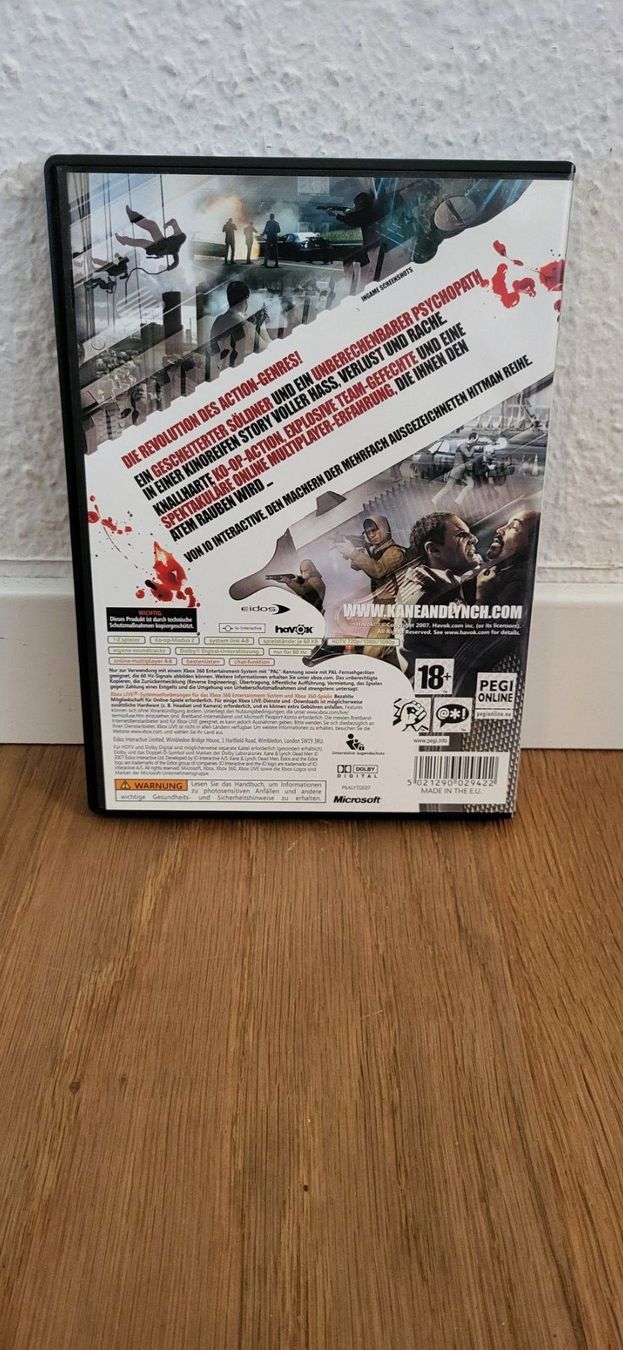 Microsoft Spiele: Xbox 360 - Kane Lynch Dead Men – Gebraucht aus Münsingen von DigitaleSpielecke 1