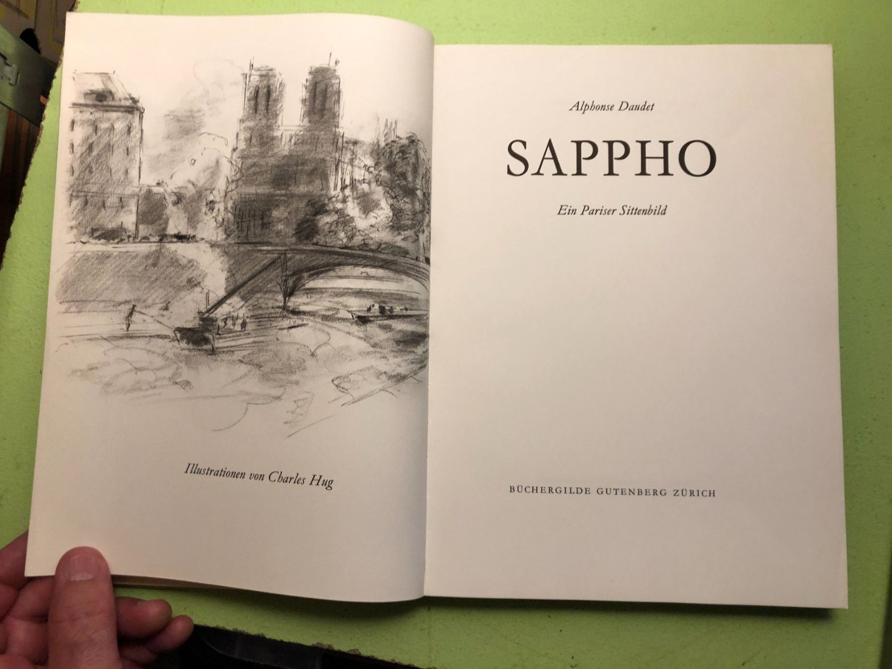 Libri: Alphonse Daudet: Sappho – Usato da Zürich venduto da allp 1
