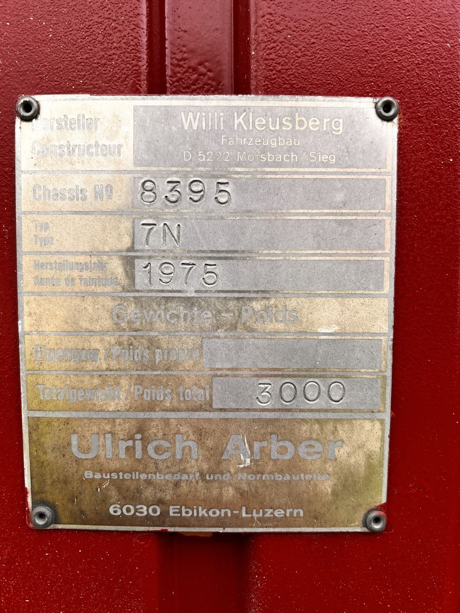 Rimorchi: Bauwagen – Usato da Rikon im Tösstal venduto da Si_Vende92 5