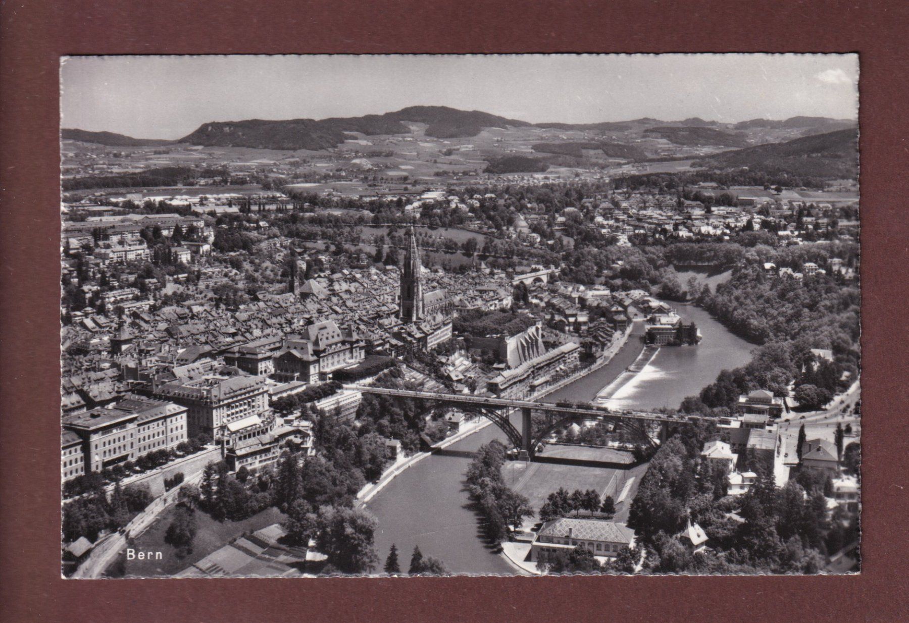 Cartoline postali: BERN - Teilansicht - 1962 – Usato da Pully venduto da nicecards-shop