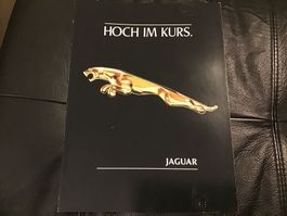 Jaguar Programm Faltprospekt