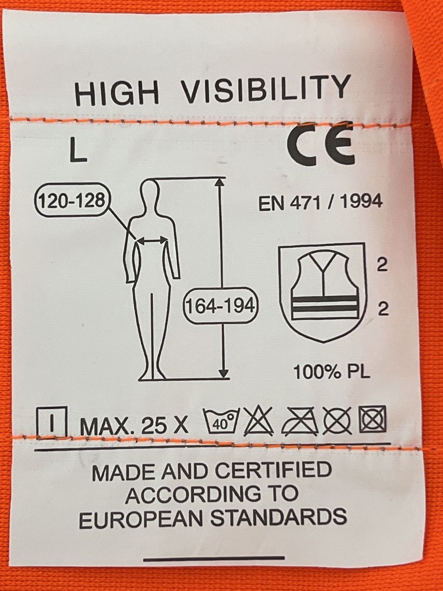 Gilets & Westen: Sicherheitsweste Orange Grösse L - Neu – Neu und originalverpackt aus Wettingen von stern910 1