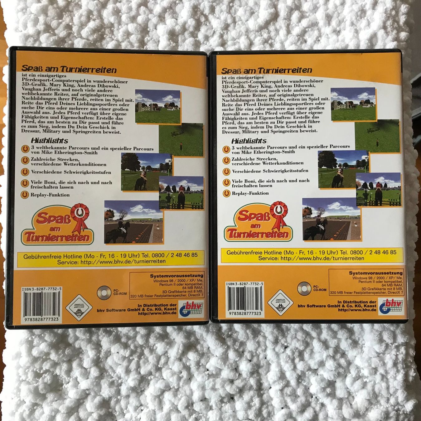 Giochi: PC Spiel Spass am Turnierreiten, 2 Stk. – Usato da Brunnenthal venduto da Eco07 1