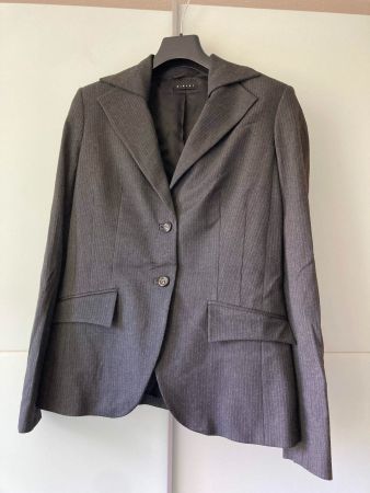 SISLEY Anzug / Damen / Gr. 44 / Dunkelgrau gestreift / NEU
