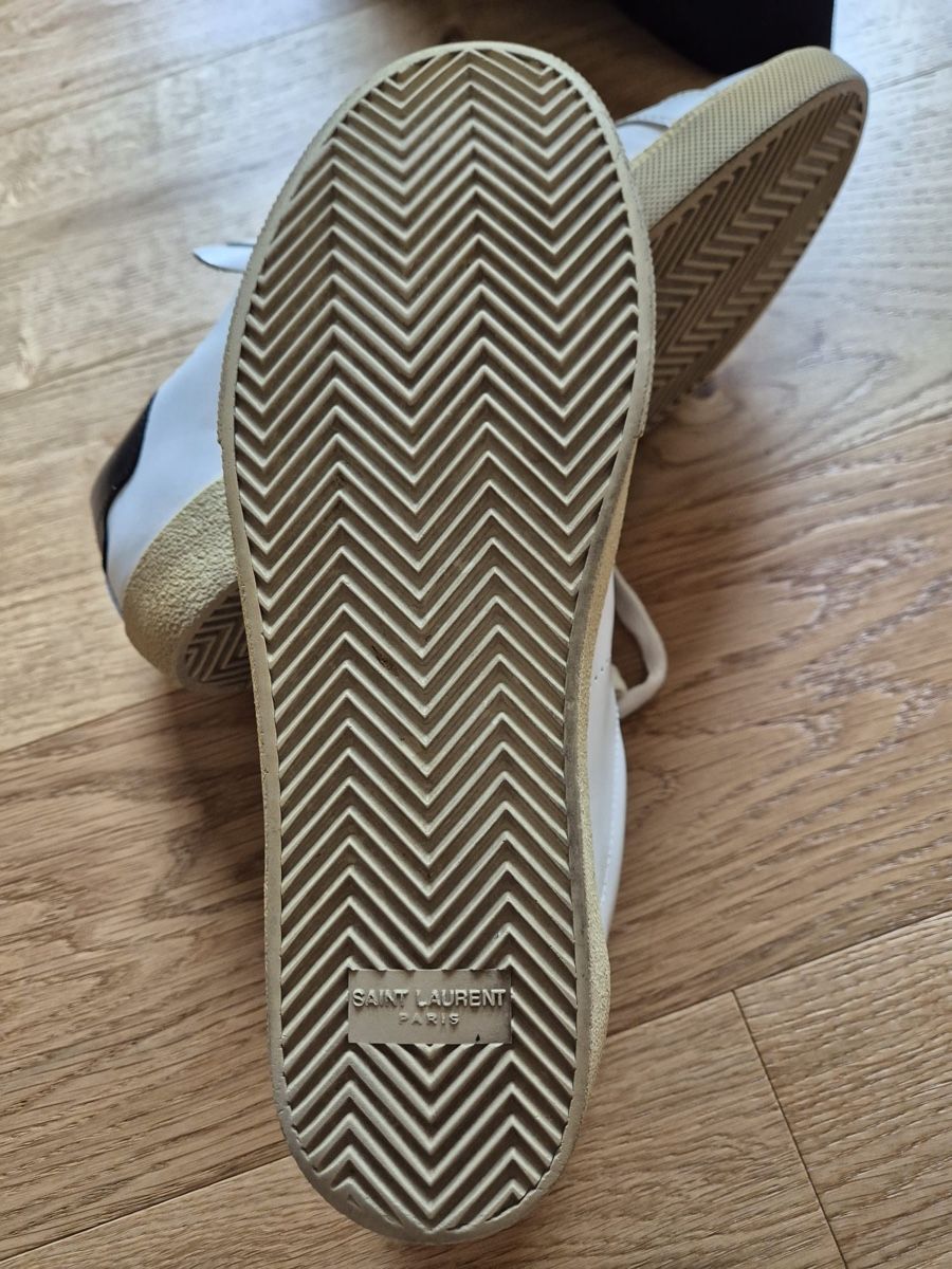 Saint Laurent Scarpe da uomo: Saint Laurent Leather Sneakers Size 42 – Usato da Kilchberg ZH venduto da deedee3 2