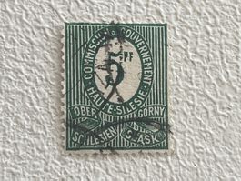 Schlesien Slask Briefmarke