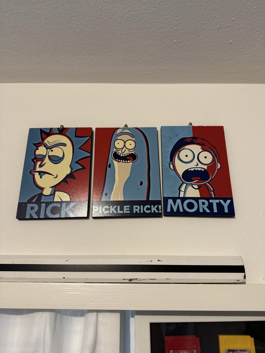 Dipinti: Quadri Rick and Morty stile poster – Nuovo (secondo la descrizione) da Viganello venduto da BlackPanda0003