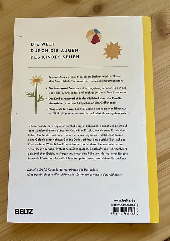 Libri: Montessori für Eltern – Usato da Stetten AG venduto da kristinabrita 1