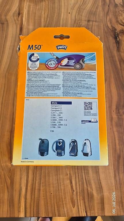 Staubsauger & Zubehör: Swirl M50 Staubsaugerbeutel 4X – Gebraucht aus Güttingen von uthomas01 1