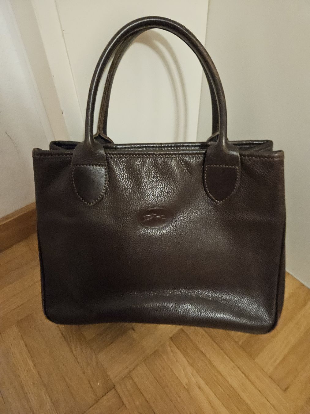 Longchamp Taschen für Damen: longchamp dunkelbraun – Gebraucht aus Basel von fragolina08